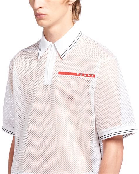 prada mesh shirt